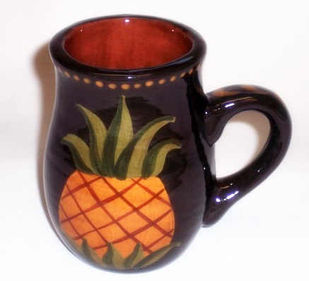 Pineapple Mug Black